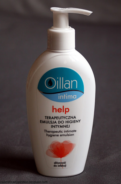 Kosmetyczne inspiracje: Oillan - Intima Help - Terapeutyczna emulsja do higieny intymnej