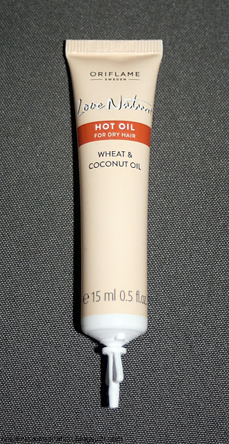 Kosmetyczne inspiracje: Oriflame - Love Nature - Olejek na gorąco z pszenicą i kokosem do suchych włosów