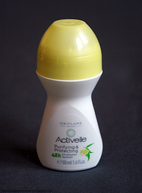 Kosmetyczne inspiracje: Oriflame - Activelle - Dezodorant antyperspiracyjny 48h w kulce Purifying & Protecting