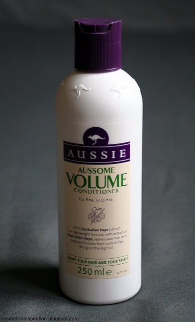 Kosmetyczne inspiracje: Aussie - Aussome Volume - Odżywka dodająca objętości do włosów cienkich i słabych