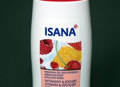 Kosmetyczne inspiracje: Isana - Kremowy żel pod prysznic witaminy & jogurt