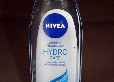 Kosmetyczne inspiracje: Nivea - Szampon pielęgnujący Hydro Care do włosów normalych i suchych