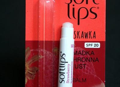 Kosmetyczne inspiracje: Dax Cosmetics - Perfecta Softlips - Pomadka ochronna do ust truskawkowa