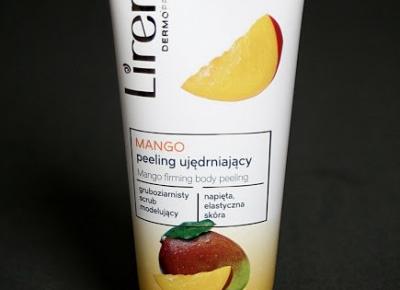 Kosmetyczne inspiracje: Lirene Dermoprogram - Beauty Collection - Peeling ujędrniający z mango