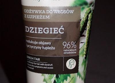 Kosmetyczne inspiracje: Farmona - Herbal Care - Odżywka do włosów z łupieżem - dziegieć