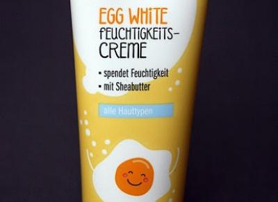 Kosmetyczne inspiracje: Rossmann - Isana Young - Krem do twarzy z białkiem jaja