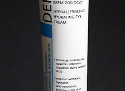 Kosmetyczne inspiracje: Ideepharm - Dermacos - Hipoalergiczny nawilżający krem pod oczy