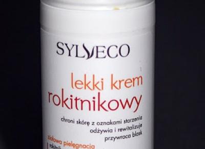 Kosmetyczne inspiracje: Sylveco - Lekki krem rokitnikowy