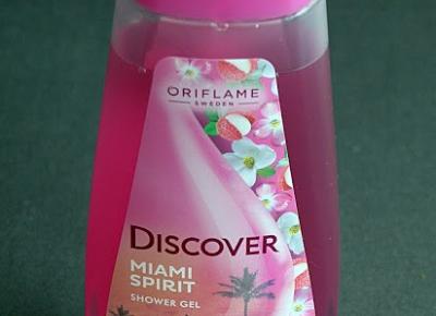 Kosmetyczne inspiracje: Oriflame - Discover Miami Spirit - Żel pod prysznic