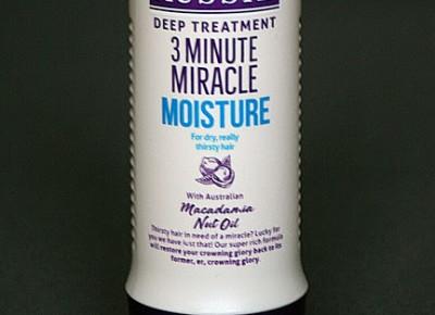 Kosmetyczne inspiracje: Aussie - 3 Minutes Miracle Moisture - Intensywna odżywka do włosów suchych Macadamia Nut Oil