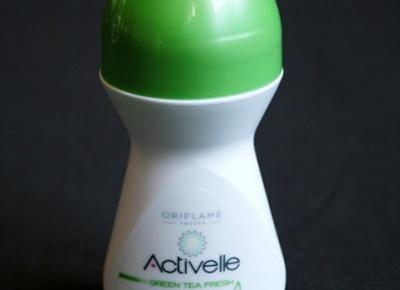 Kosmetyczne inspiracje: Oriflame - Activelle - Dezodorant antyperspiracyjny 24 h Green Tea Fresh