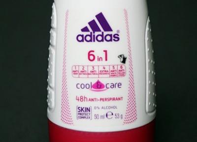 Kosmetyczne inspiracje: Adidas - Antyperspirant 48 h  cool & care 6 w 1