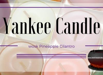 Dom: Wspomnienie lata z Yankee Candle - wosk Pineapple Cilantro ~ Kociołek rozmaitości