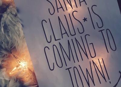 Santa Claus coming to town!