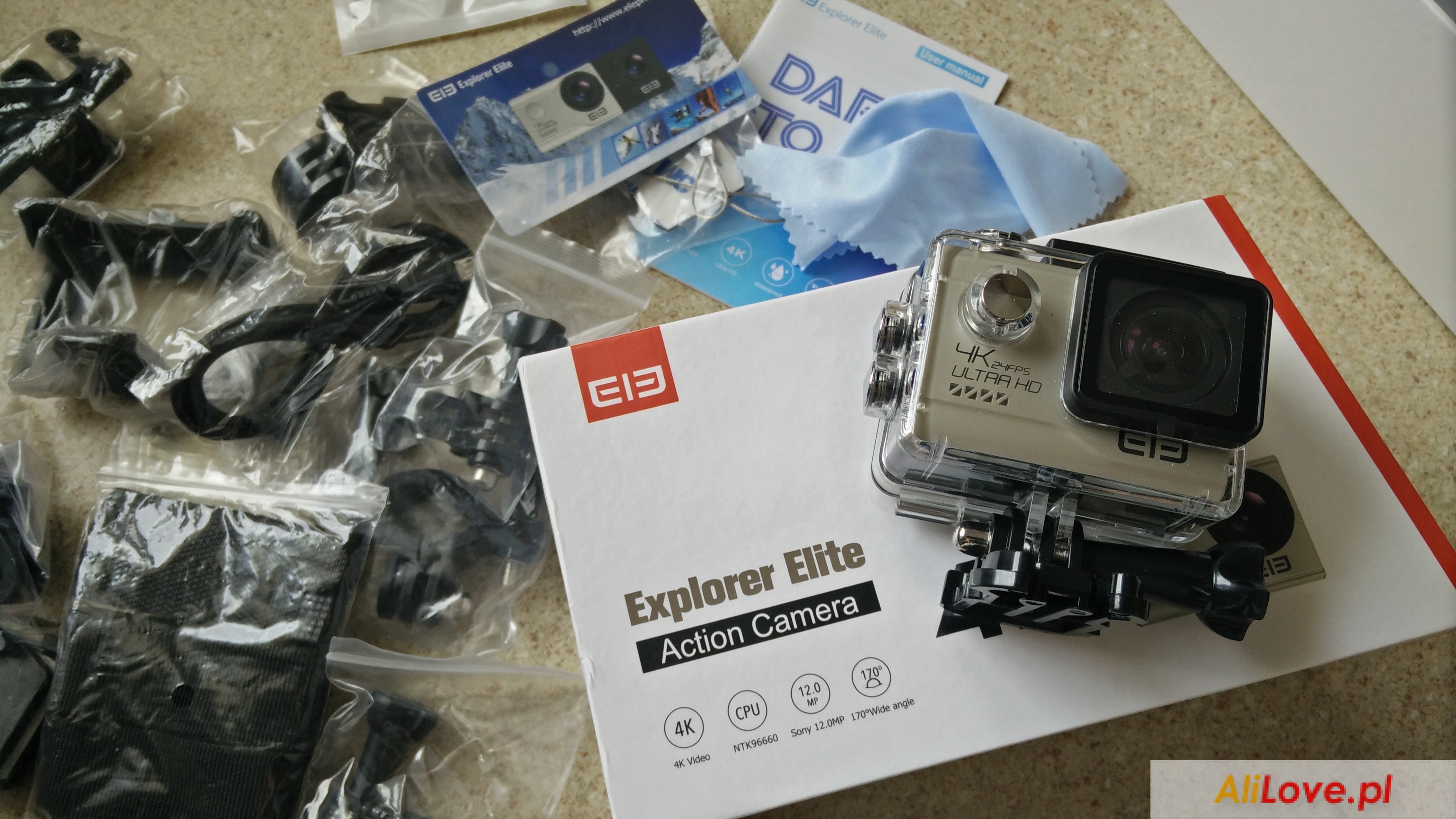 Elephone Elecam Elite Explorer kamera sportowa - AliLove.pl