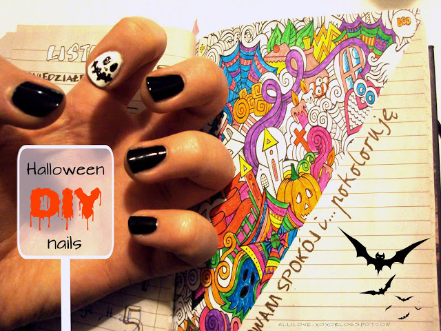 allilove-xoxo: Halloween nails DIY