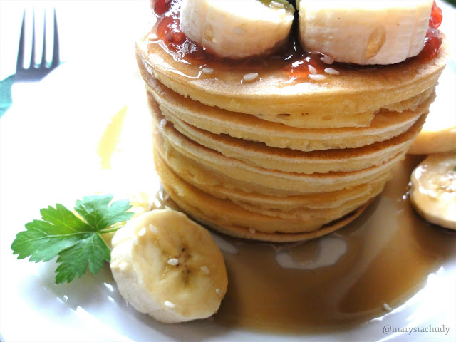 Marysia Chudy: CIY: BEZGLUTENOWE PANCAKES