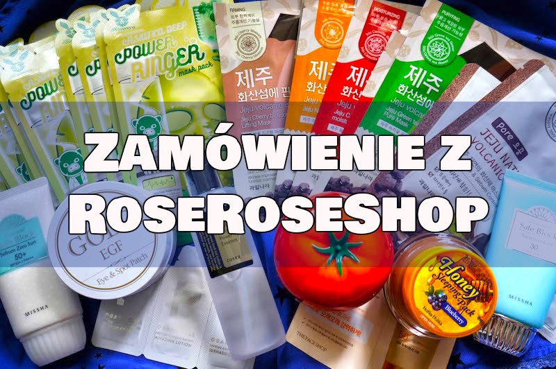 Almost Paradise: Wielkie zamówienie z Roseroseshop - paczka pełna koreańskich kosmetyków