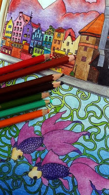 Amiluna ART - Blog o rysowaniu: Recenzja kolorowanki 