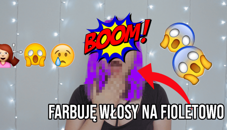 FINAŁ DAILY: FARBUJĘ WŁOSY NA FIOLETOWO! *straszny fail*