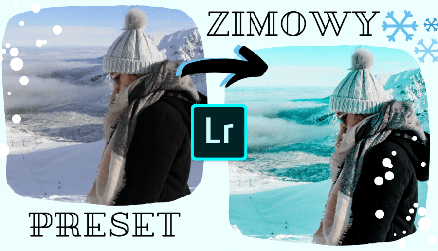 ZIMOWY PRESET | LIGHTROOM MOBILE | WINTER PRESET | FILTR #2