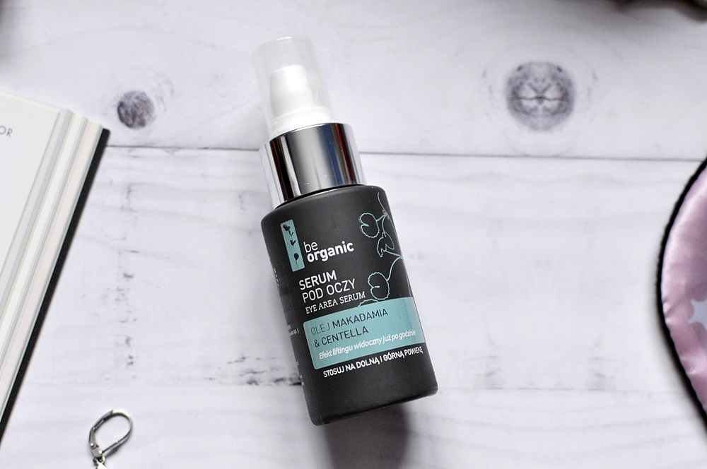 Serum pod oczy z Be Organic - czy daje efekt liftingu w godzinę? | A real shopaholic