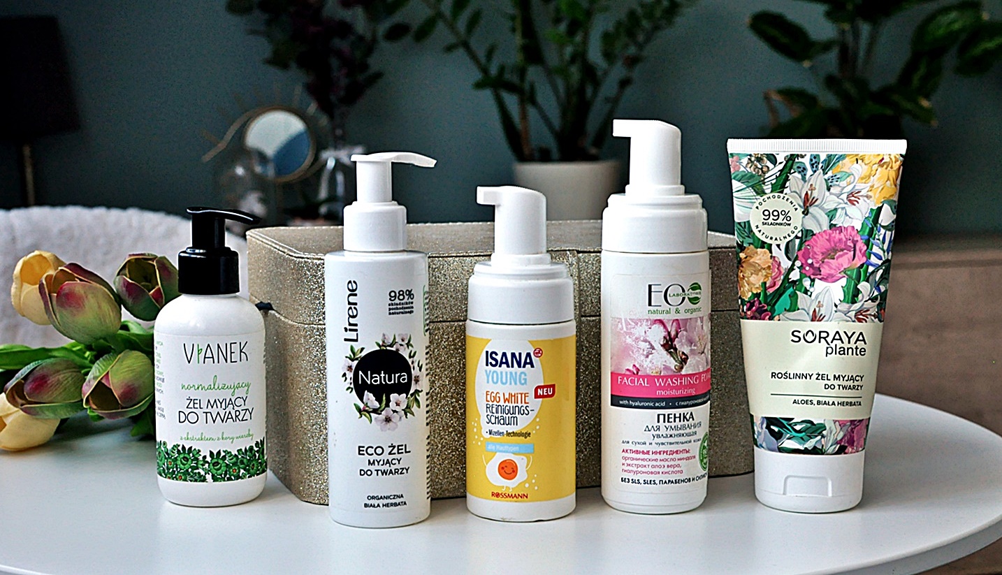 Tanie i dobre produkty do mycia twarzy z dobrym składem -  dostępne w Rossmann, Hebe i Triny.pl | A real shopaholic