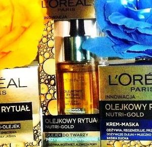 Olejkowy rytuał z kosmetykami marki L'Oreal 