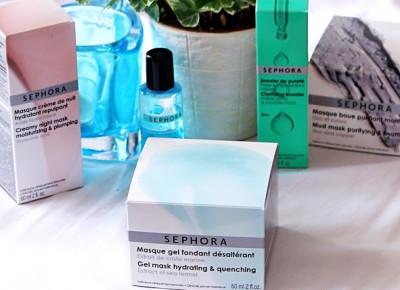 SEPHORA - żelowa maseczka orzeźwiająca