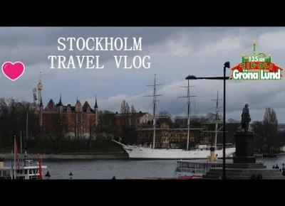 Stockholm Travel Vlog - Grona Lund, Vasa museum & more!