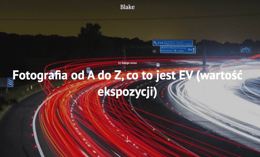 Fotografia od A do Z, co to jest EV (wartość ekspozycji) - Blake