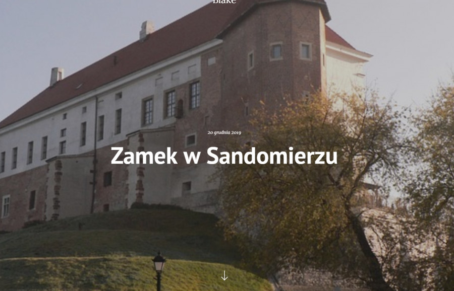 Zamek w Sandomierzu - Blake