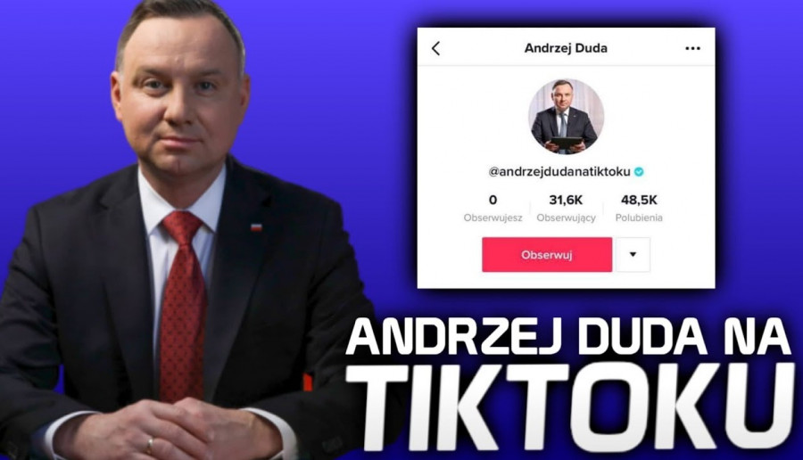 Andrzej Duda na Tik toku !