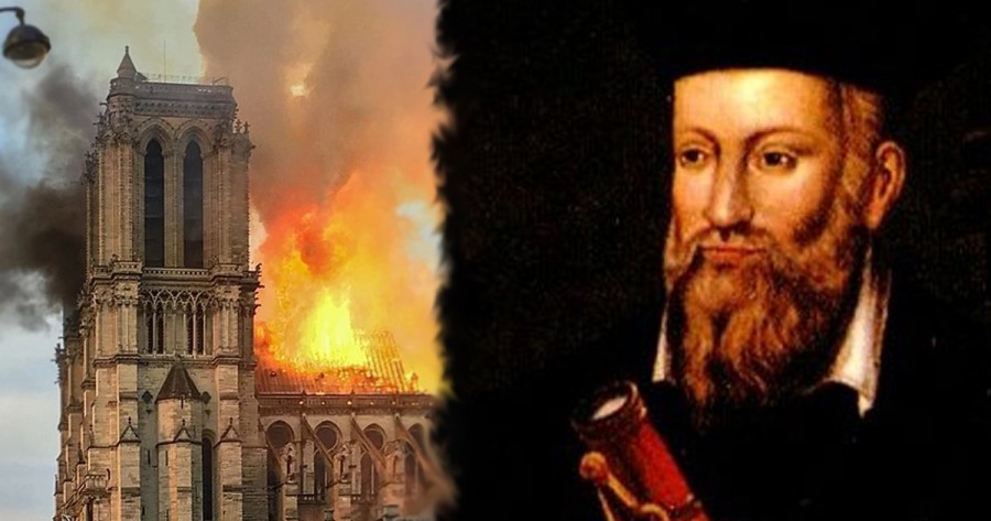 Nostradamus przewidział pożar Notre Dame. Jego słowa z tej wizji są przerażające