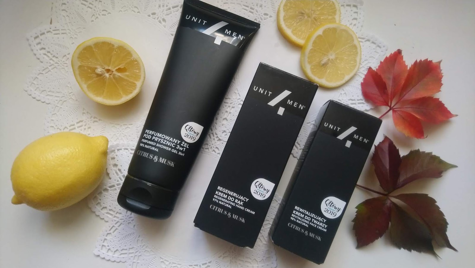 Cosmetics reviews : Kosmetyki Unit4Men - intrygujacy zapach i naturalna pielęgnacja