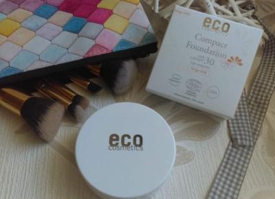 Cosmetics reviews : Podkład w kompakcie SPF 30 medium beige / Eco Cosmetics
