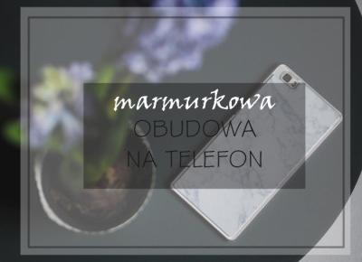 Marmurkowa obudowa na telefon | Trendmania.pl