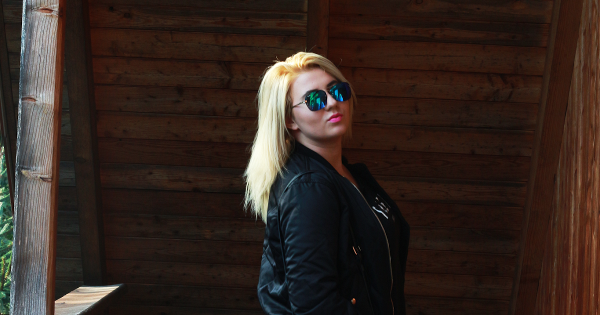 JAK NOSIĆ BOMBERKĘ? | BOMBER JACKET SHEIN |  | CZARNATRUSKAWKAA - MODA, URODA, LIFESTYLE / FASHION BLOG, POLISH BLOGGER, POLSKA BLOGERKA