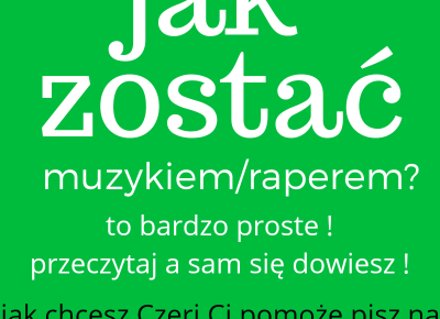 5 porad zostanie raperem/muzykiem