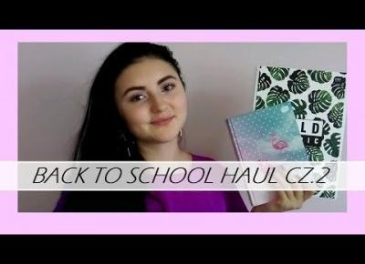 #BACK TO SCHOOL - HAUL CZ.2 - KALENDARZ, ZESZYTY I TROCHĘ KOLORU