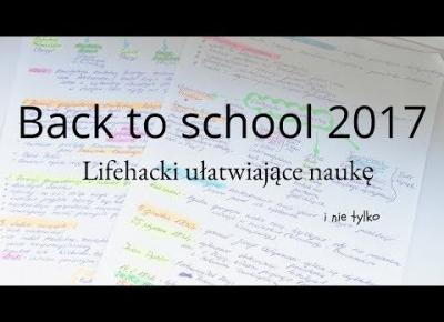Back to School I Lifehacks