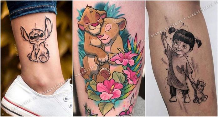 Najpiękniejsze tatuaże z motywami z bajek | DlaNastolatek.pl