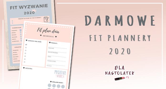 Darmowe FIT plannery 2020 | DlaNastolatek.pl