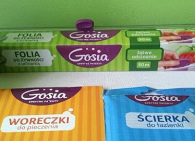 Testowanie produktów i nie tylko : Produkty marki Gosia - Recenzje 