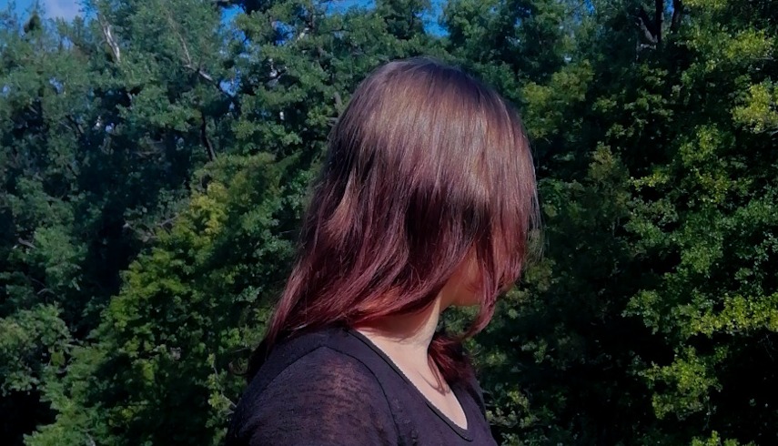 Zmywanie czerwonej farby z włosów!!