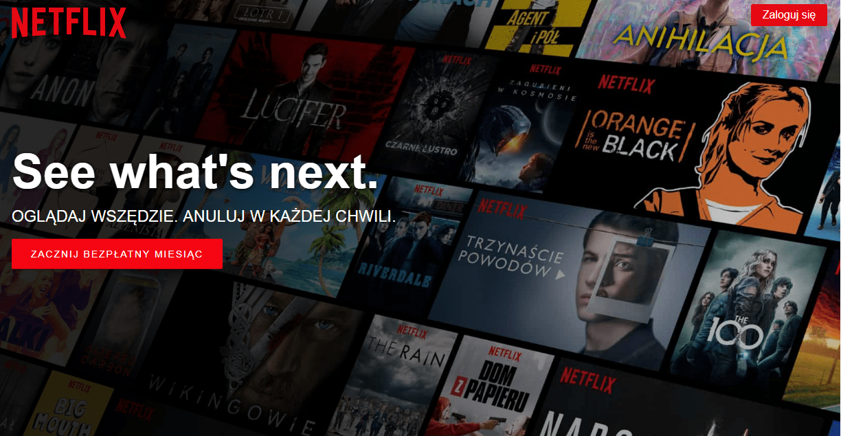 Wszystko o popularnej Platformie Netflix