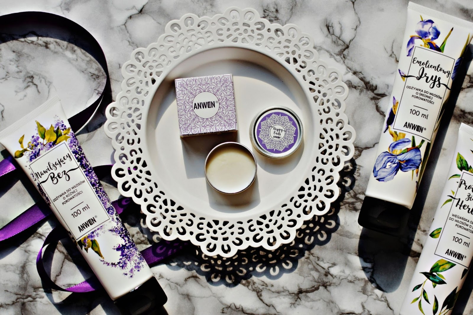 Zestaw odżywek do włosów o wysokiej porowatości – ANWEN