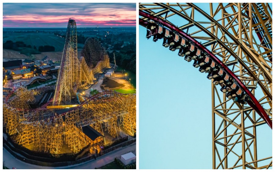 Już zaraz otwarcie w Polsce nowego najwyższego na świecie drewnianego rollercoastera!