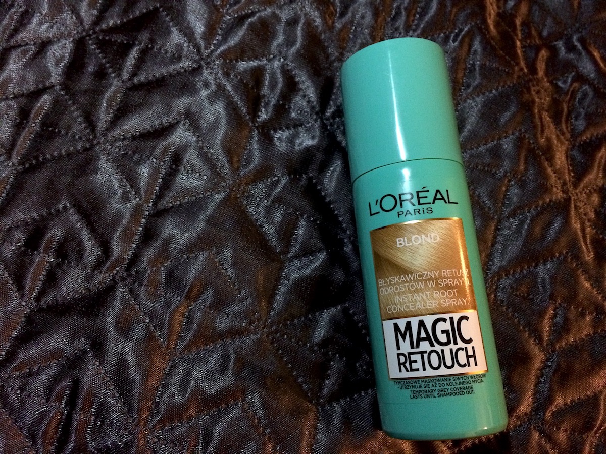 Spray L'Oreal Magic Retouch - rozczarowanie miesiąca? Recenzja I Flaming Blog