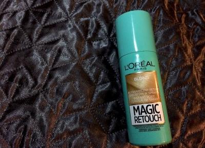 Spray L'Oreal Magic Retouch - rozczarowanie miesiąca? Recenzja I Flaming Blog